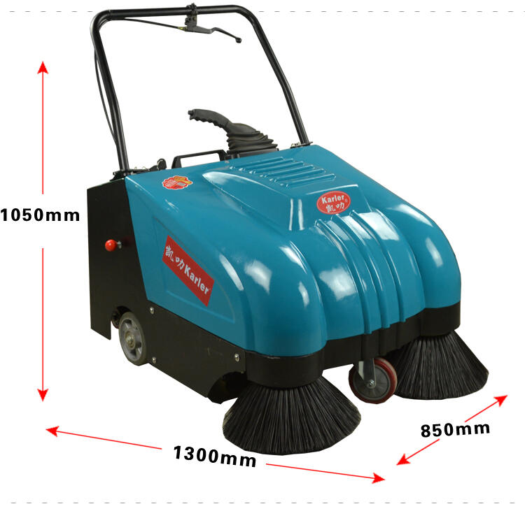 紹興學校操場樹葉掃地機KL-800  手推式掃地機批發